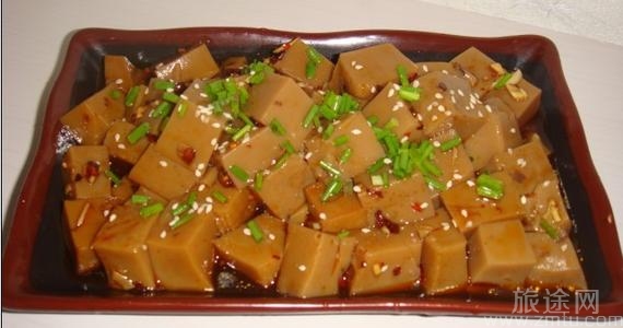武义特产：橡子豆腐