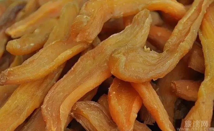 舌尖上的泰顺美食：翁山番薯干