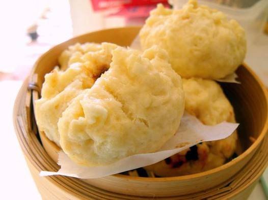 舌尖上的上海美食：猪油开花包